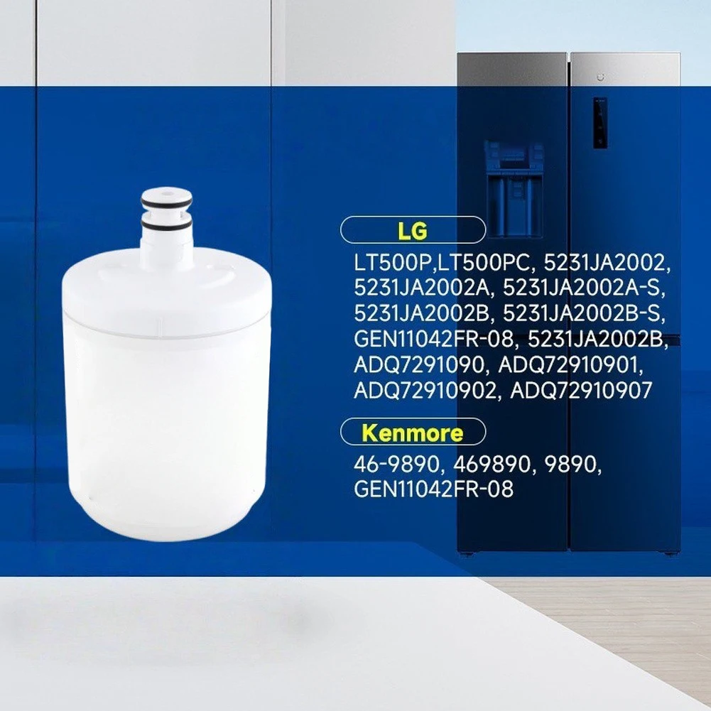 Replacement Water Filter Cartridge for LG For LT500P For Refrigerator Designed for Easy Installation and Long Term Use