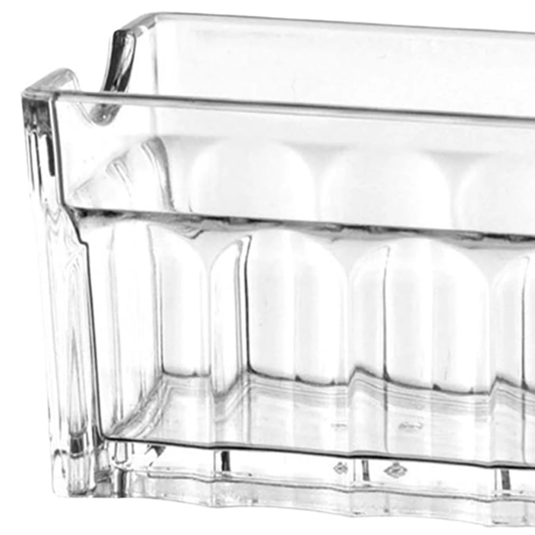 M12K-24Pcs Acrylic Sugar Packet Holder Sugar Bag Storage Container Dish Display Sachets Tissue Bowl