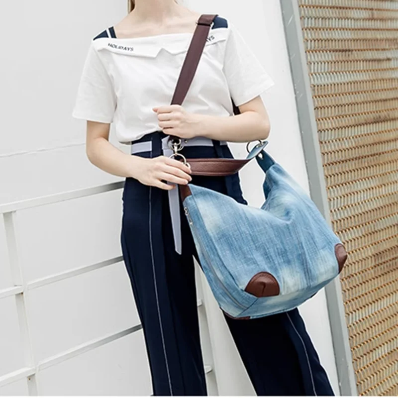 2024 New Fashion Large Luxury Handbags Women Bag Designer Ladies Hand bags Big Purses jeans bagTote Denim Shoulder Crossbody sac