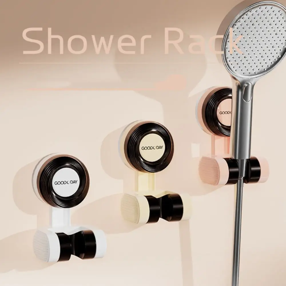 Useful Suction Cup Shower Head Holder Adjustable Wall Mounted Showerhead Bracket Handheld Sprayer Support Bathroom Accessories