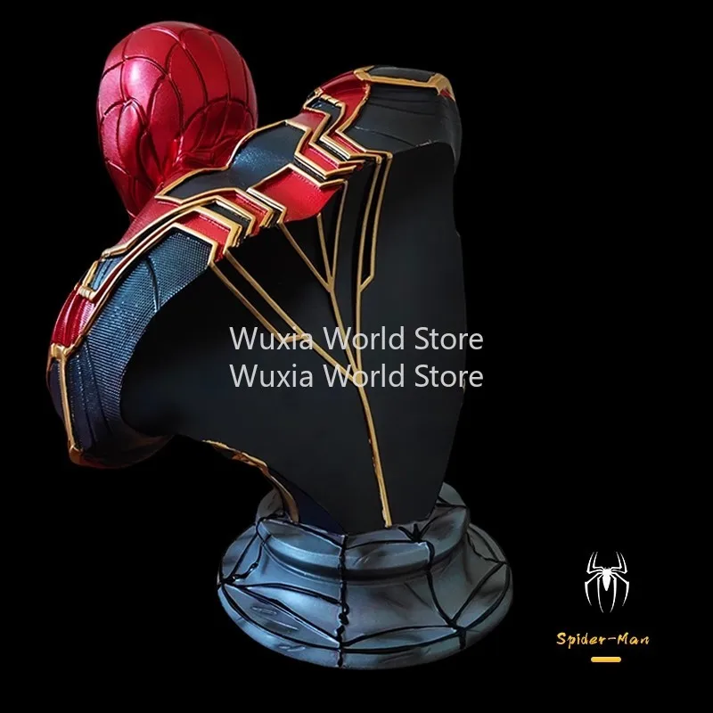 جديد 36 سنتيمتر الرجل العنكبوت المذهل تمثال نصفي الشكل أعجوبة شخصيات كرتونية جمع سطح المكتب زينة أفضل هدية للأطفال
