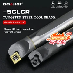 C04H-SCLCR03 C05H-SCLCR04 텅스텐 강철 커터 바 내부 구멍 터닝 공구 CCMT 카바이드 블레이드 선반 공구 세트 C06K-SCLCR06