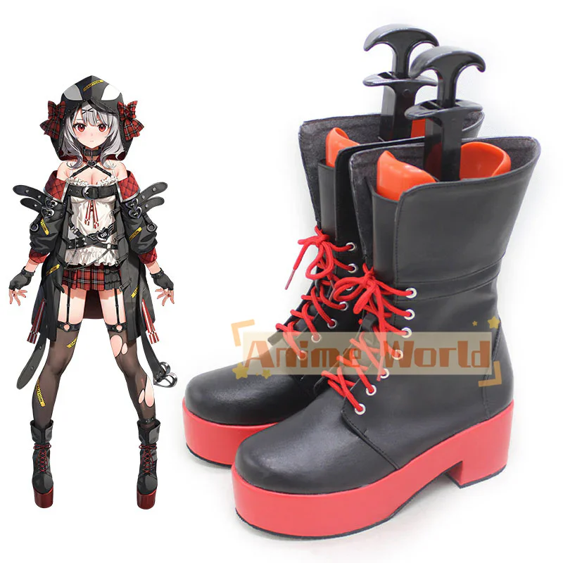 Hololive Virtual YouTuber Sakamata Chloe Cosplay Shoes Halloween Carnival Boots Custom Made