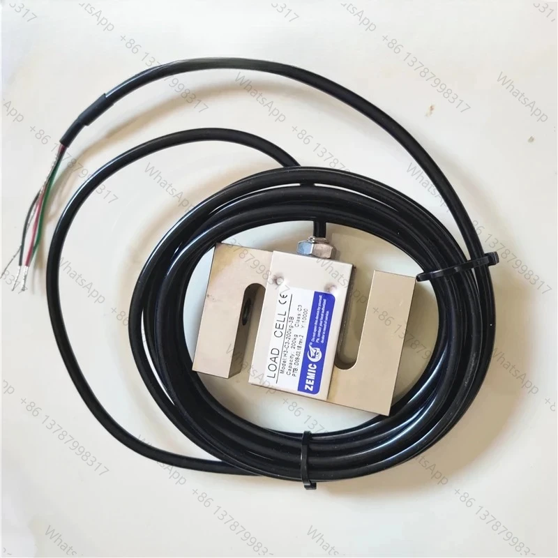 H3-C3-500KG-3B ZEMIC Weighing Sensor s-Type Tension Sensor Load Cells 50KG 100KG 200KG 500KG 150KG 300KG 750KG
