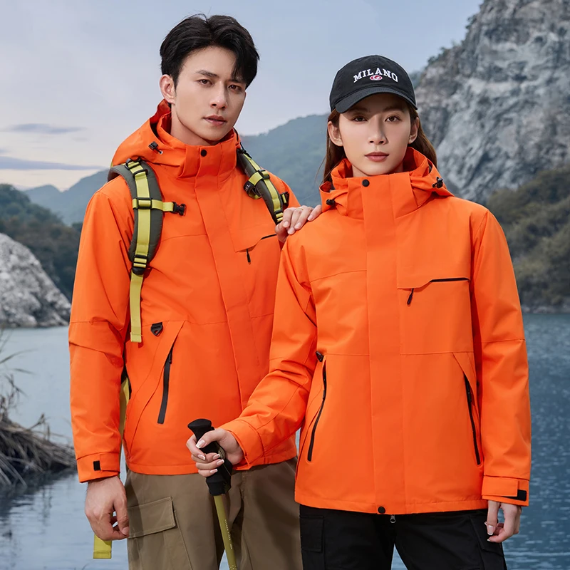 

Ветровка нового стиля, водонепроницаемая и ветрозащитная одежда для путешествий на открытом воздухе, рабочая одежда для альпинизма и пешего туризма на осень и зиму