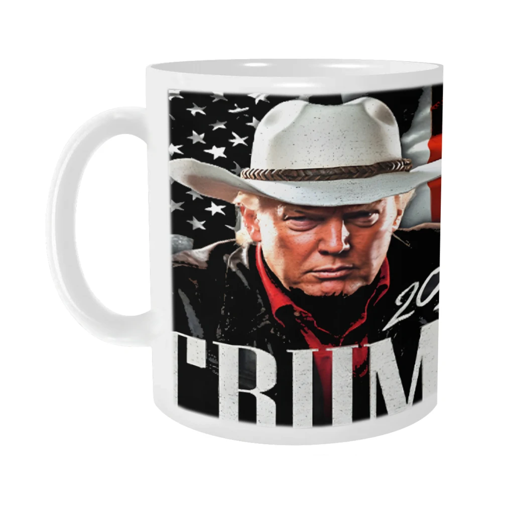 

Cowboy Trump Tea Coffee Mugs Bachelorette Party Team Groomsman Cups Wedding Gifts