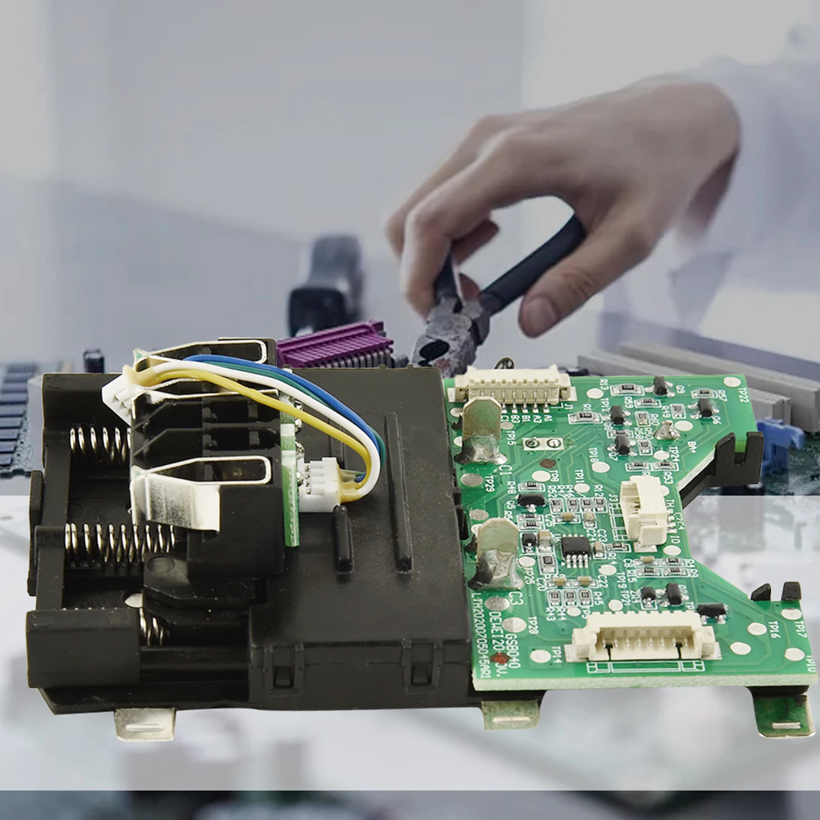 

DCB609 литий-ионный аккумулятор, плата защиты от зарядки для DeWalt 20 В 60 В DCB606, ремонт напряжения, аккумуляторный электроинструмент