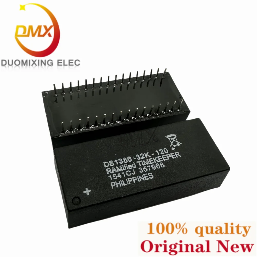 

100%New Clock chip memory DS1386-32K-120+ DS1386-32K DS1386-32K-120 DIP32 integrated circuit IC module