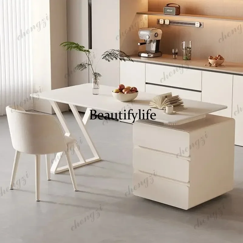 G153 Organiser Storage Computer Desks Shelf Elegant Executive Study Gaming Desk Bedroom Reading Mesas De Computador Office Furni