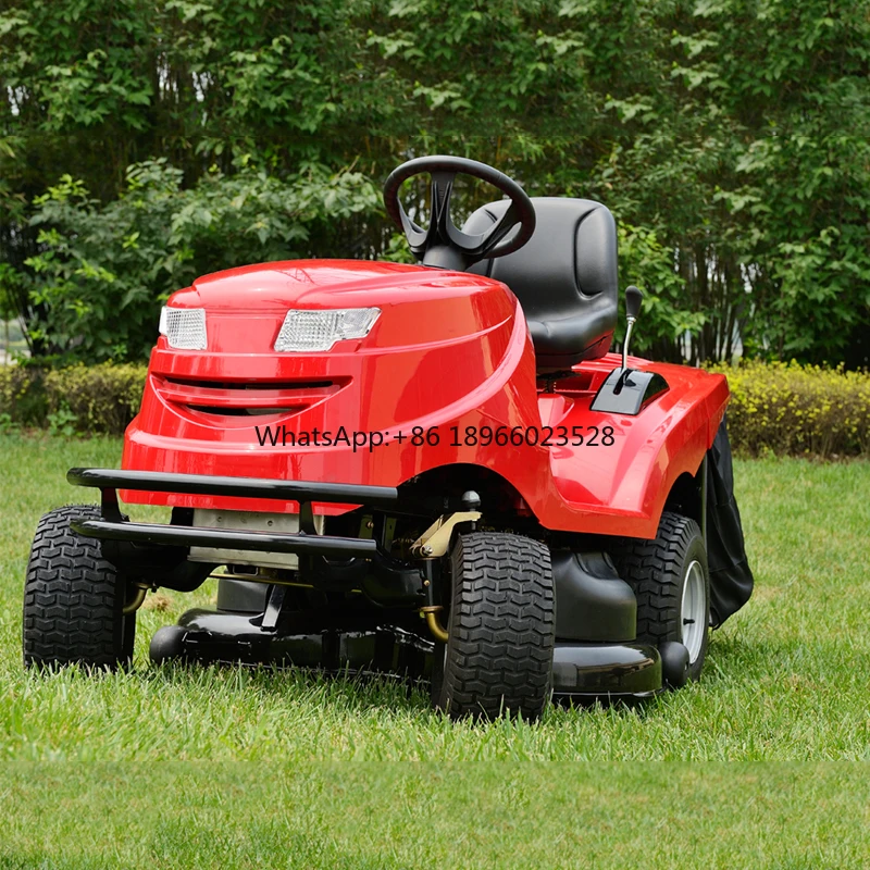 New design gasoline riding lawn mower ride on lawn mower ride on mower lawn tractor for sale