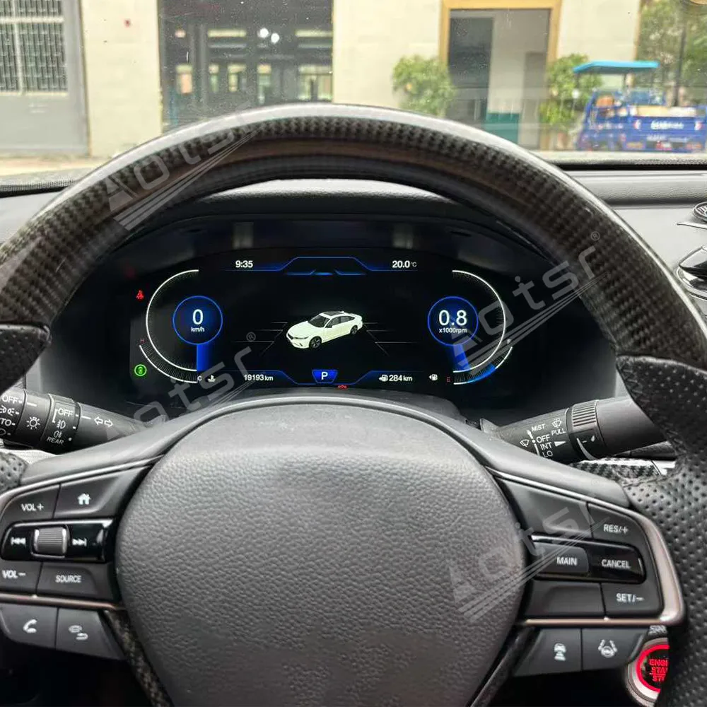 Digital Cluster For Honda 10th generation Accord LCD Instrument Panel Carplay Dashboard Visual Plug Play Strong Compatibility