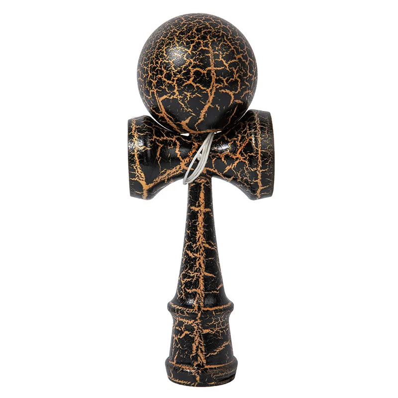 الكراك رسمت Kendama لعبة كرات اللياقة البدنية في الهواء الطلق تدريب التنسيق بين العين واليد للأطفال البالغين في الهواء الطلق متعة شعوذة كرة رياضية #6