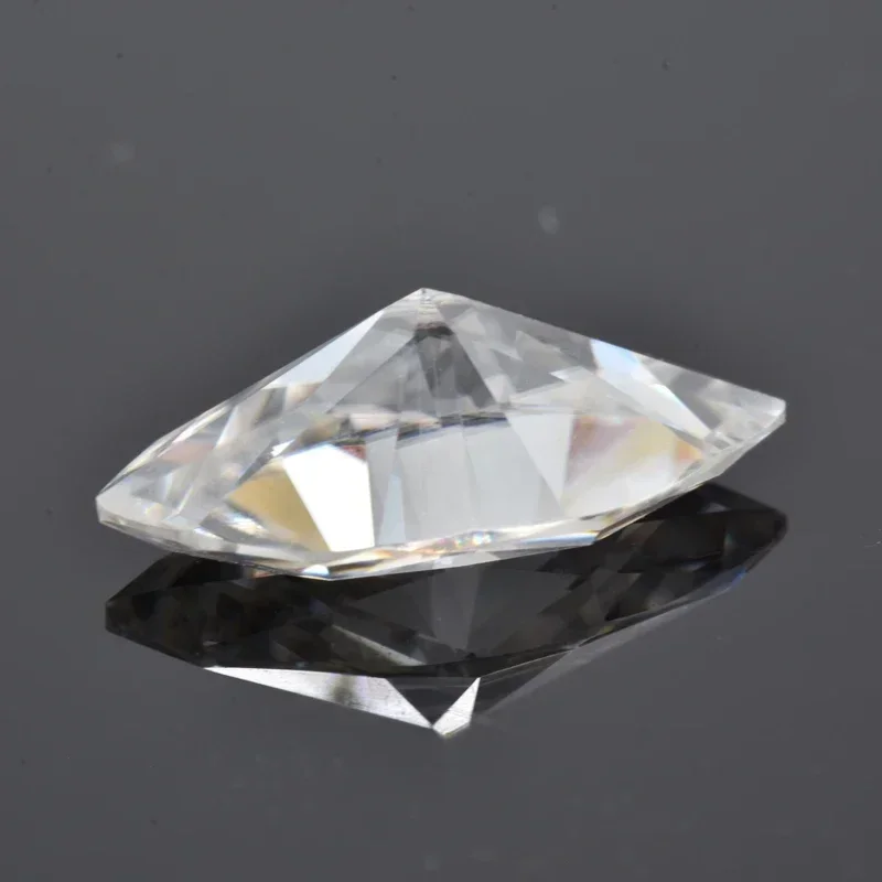 Moissanite Stone D Color VVS1 Marquise Cut Extremely Shiny Quality  Advanced Charms Jewelry Making Materials with Certificate