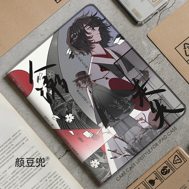 Bungo Stray Dogs Anime Nakahara Case For iPad 10.2 9th 10th Air 4 5 Mini 5 6 Case Luxury Silicone For iPad Pro11 12.9 inch