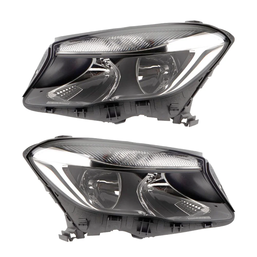 

Online sale Car Headlight Assembly Halogen Headlamp for Mercedes Benz GLA W156 X156 1569061100 1569061200