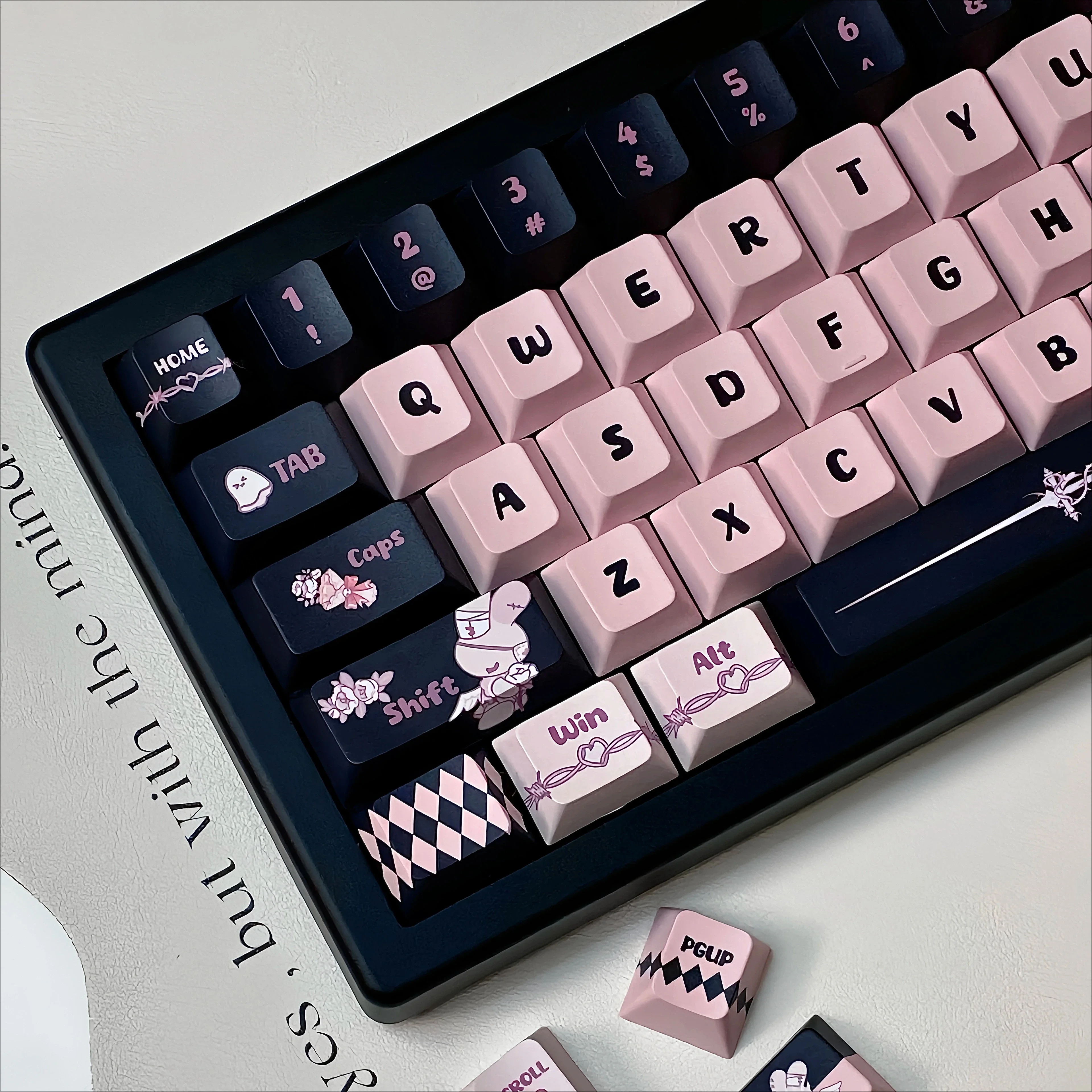 Dream redemption keycap originale processo di sublimazione a cinque lati con altezza moa originale