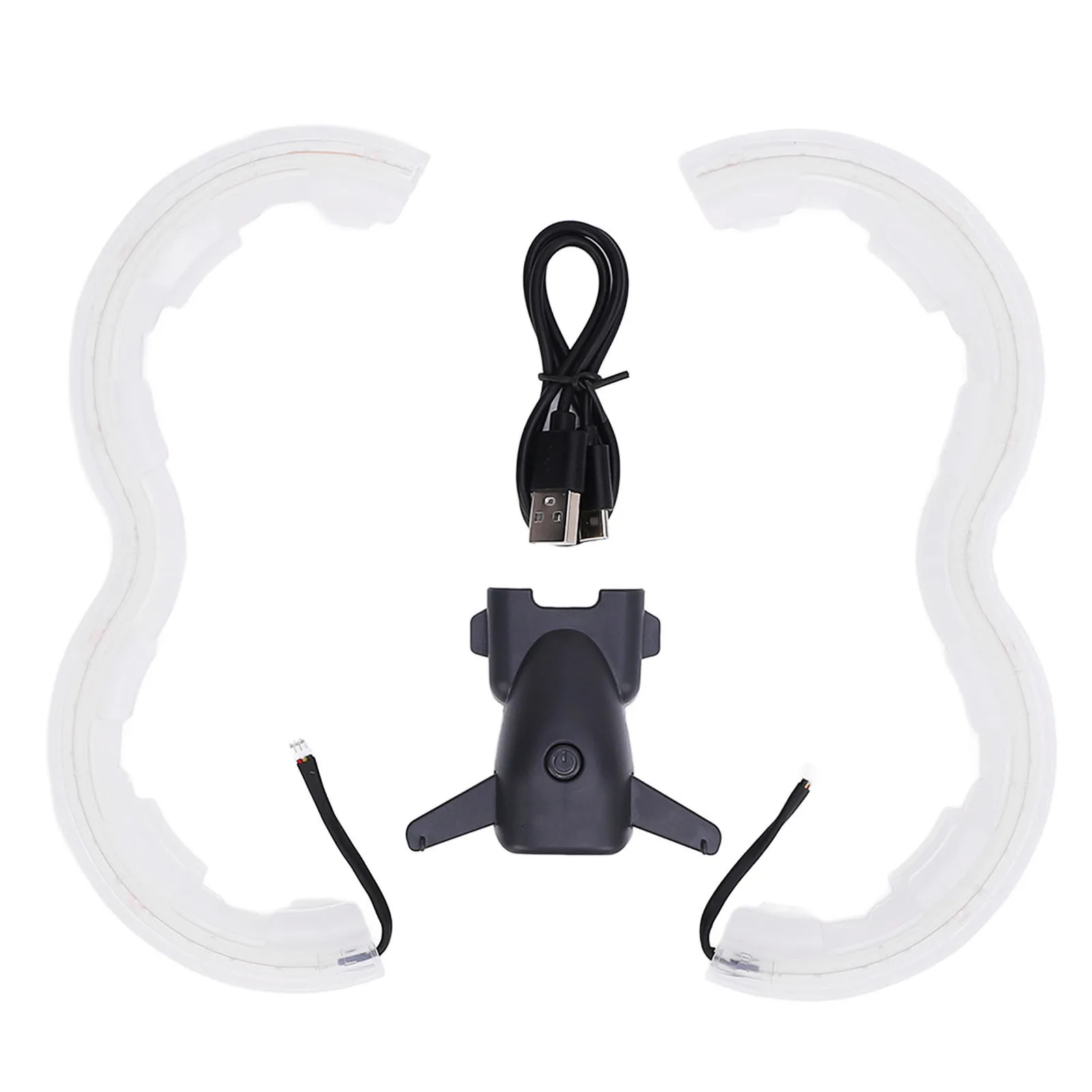 Luminous Propeller Guard Propeller Guard Bumper RGB Colorful Lampshade Anti Collision Protector Cover  for Avata 2 Drone