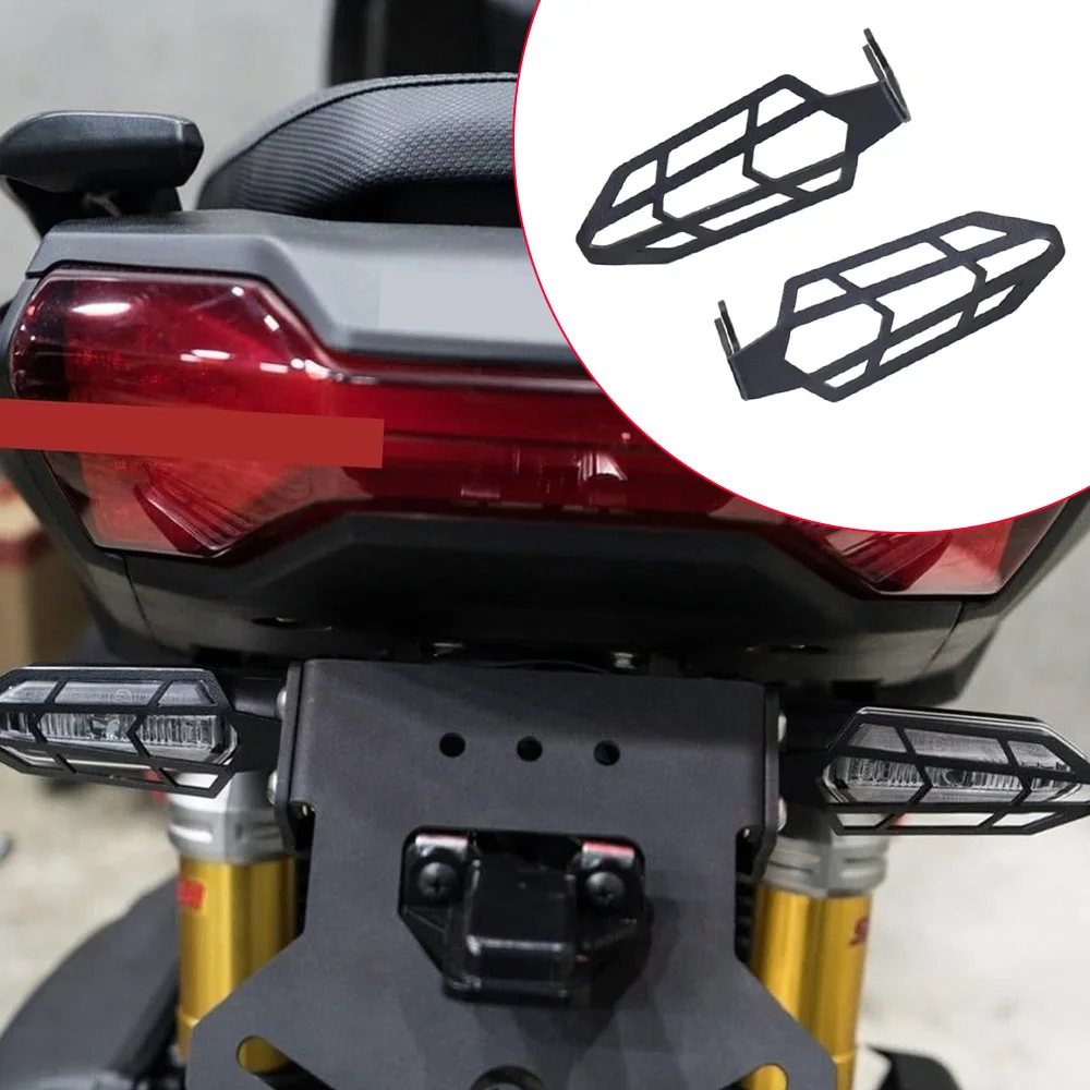 

2pcs left and right Motorcycle Front Turn Signal Light Guard Shield Cover For Honda ADV150 ADV160 ADV350 2022 2023 2024