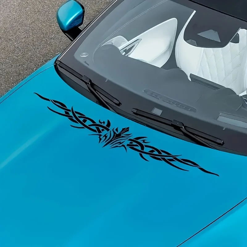 

Fashion Fantasy Sports Striped Car Sticker