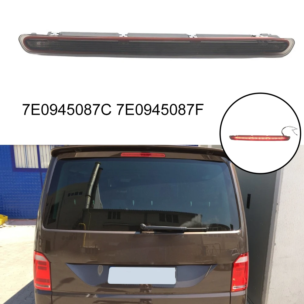 LED Third Brake Light Car Tail Lamp Rear Brake Light ABS And PC Material Heat Resistant Design Anti Aging Structure