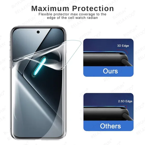 Мягкая гидрогелевая пленка 2 в 1 для Xiaomi Poco X8 Pro Max/X8 Pro/X7 Pro/X7, защитная пленка для экрана и объектива с полным клеевым покрытием ﻿ X 8ProMax X8Pro X7Pro X 7