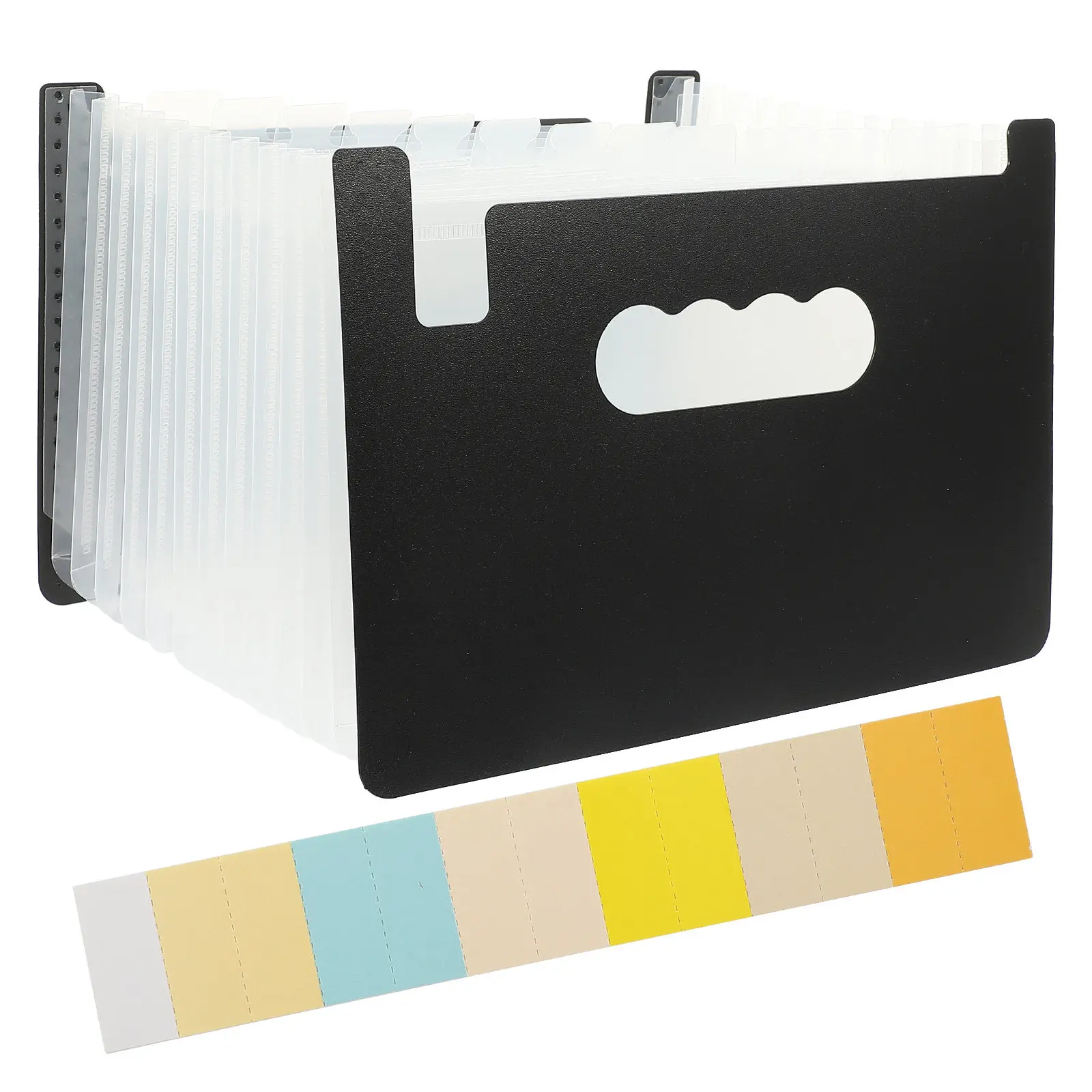 

Multi-Function PP File Folder Receipt Organizer Portable Office Coupon Holder Document Holder Receipt Organizer