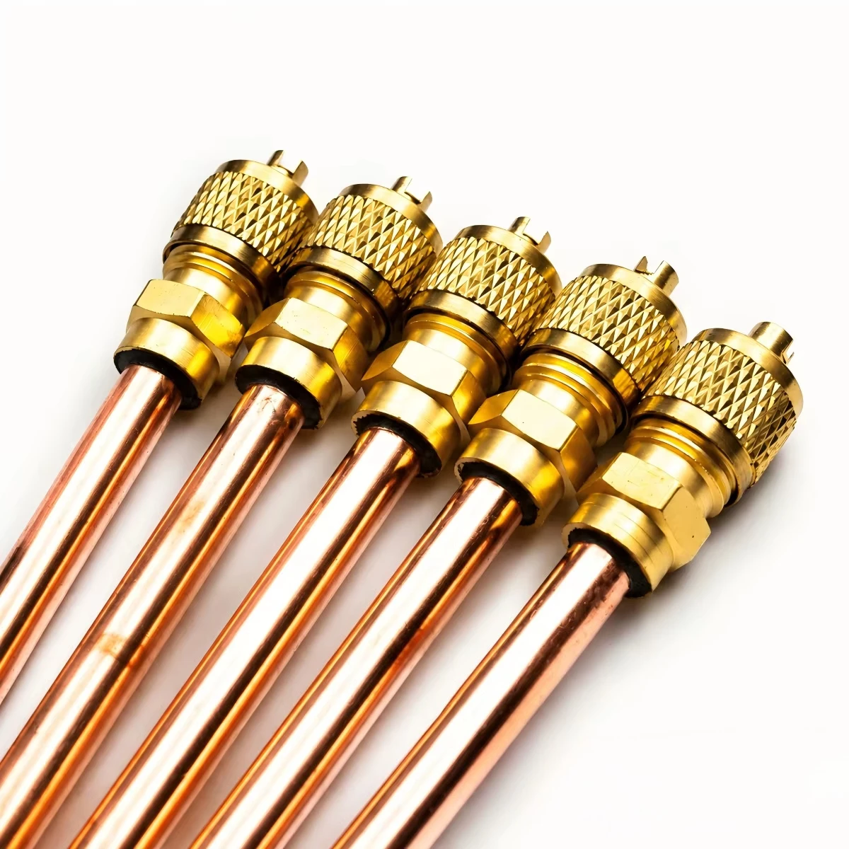 Garden Air Conditioner Refrigeration Accessories Valves Copper Tube Filling Parts 3.4 Mpa Home DIY Power Tool