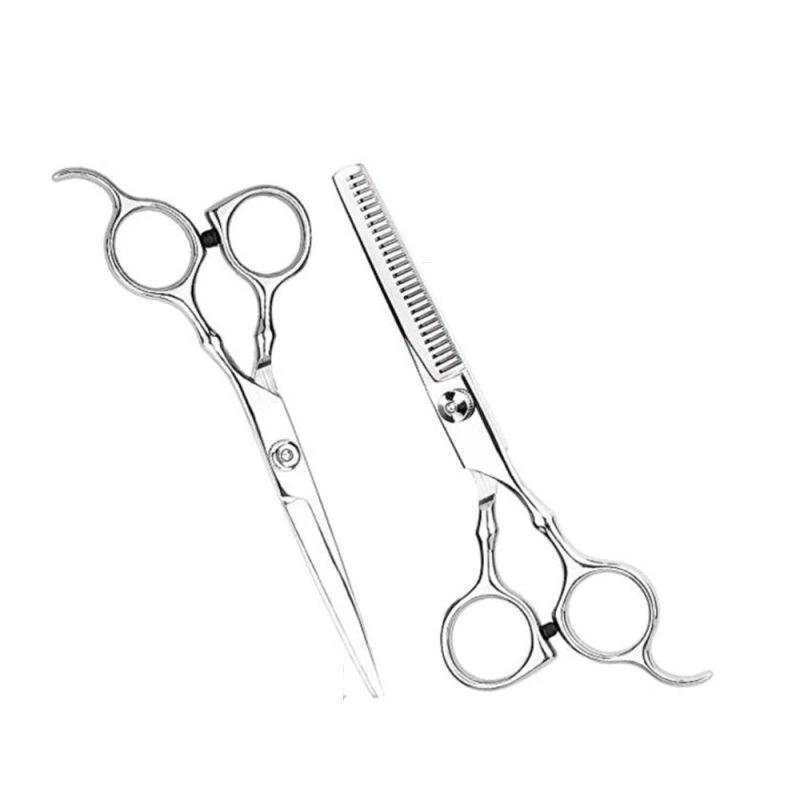 Professional Hair Scissors Set, Hair Cutting Shears, Thinning Shears, Hair Comb, Comb, Clips for Home Salon