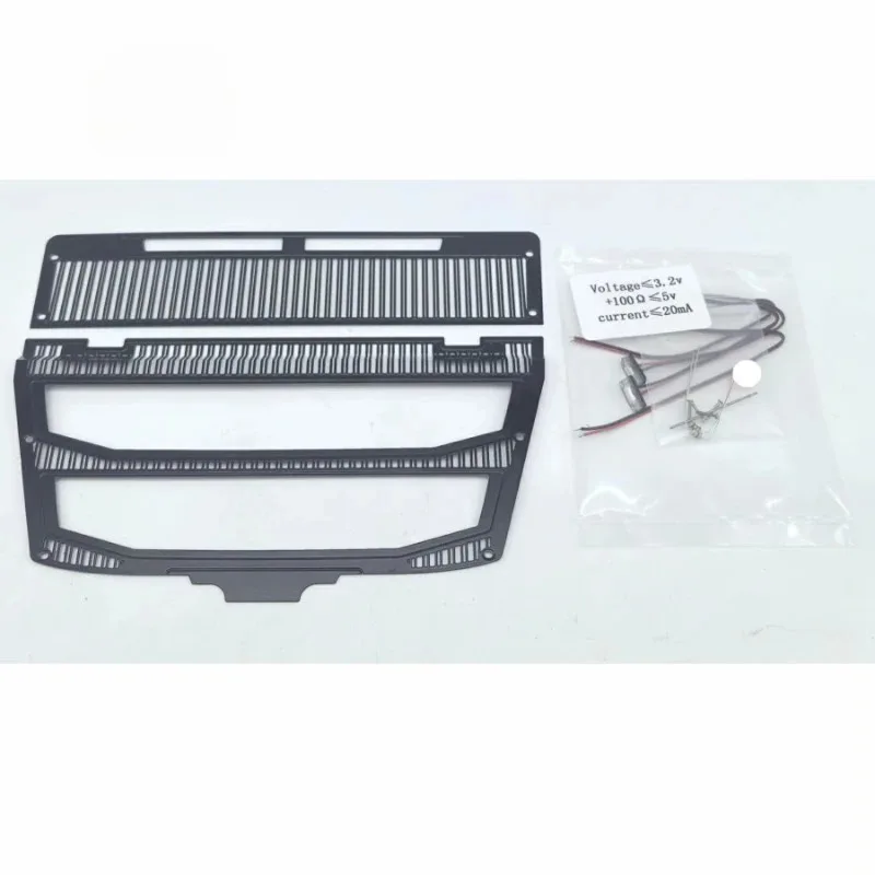 Copertura di aspirazione aria simulata in metallo decorare per 1/14 Tamiya RC camion rimorchio 56362 56375 56360 FH16 parti di automobili fai da te