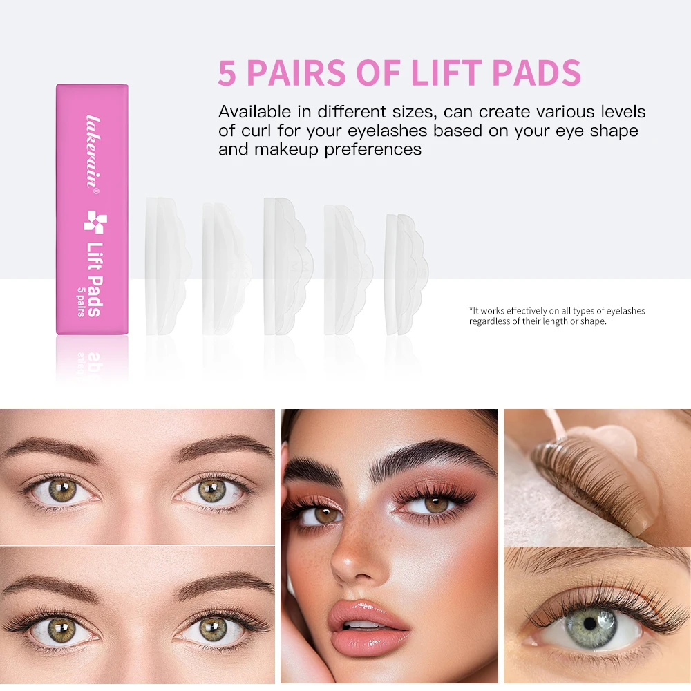 Eerstejaars Wimpers Lifting Kit Lash Lift Lash Verbeter het uiterlijk van krullende gereedschappen Lash Perm Oogmake-up Semi-permanent krullend gereedschap