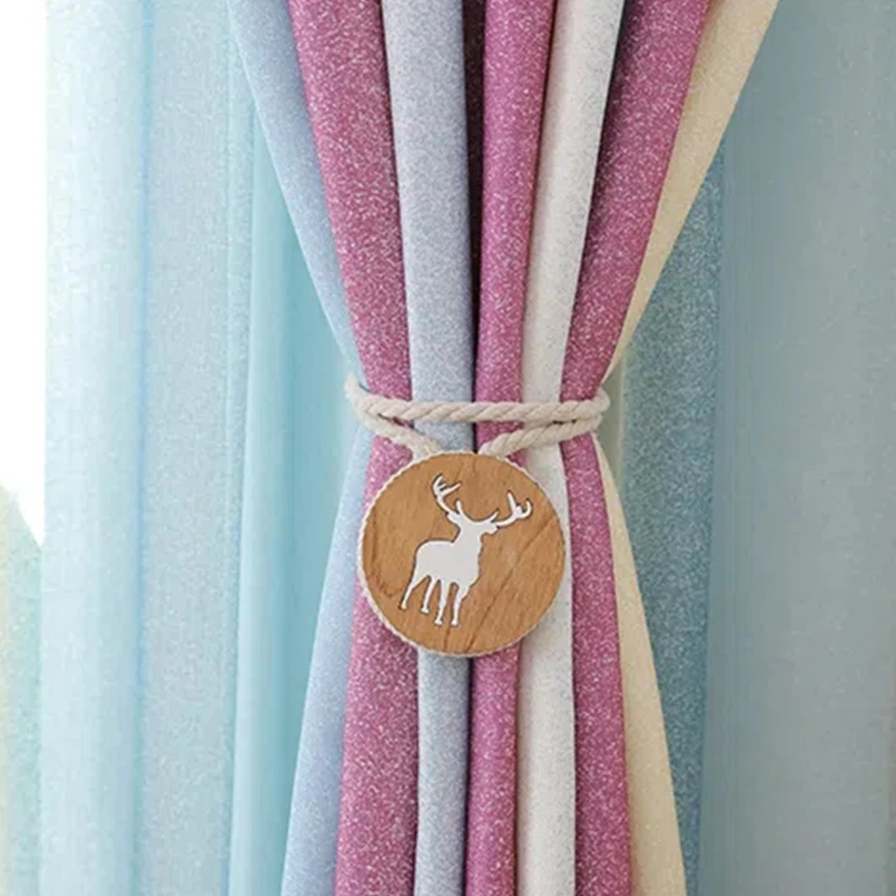1pc Modern simplicity For bedroom For living room  Printed curtains
