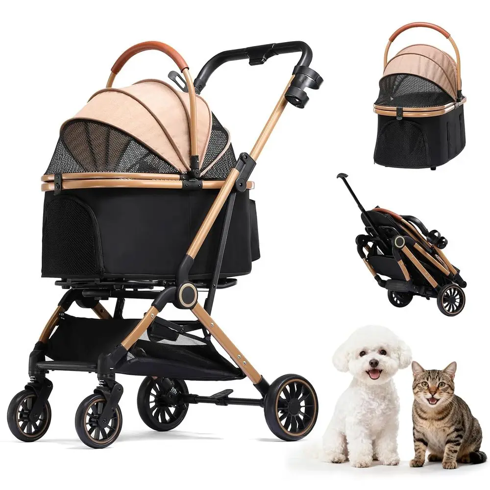 

Коляска для домашних животных для маленьких и средних собак и кошек,