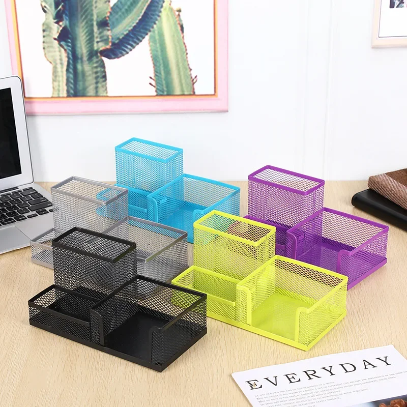 simples multi funcional pen holder artigos de papelaria criativos desktop combinacao de armazenamento escritorio e estudante 01
