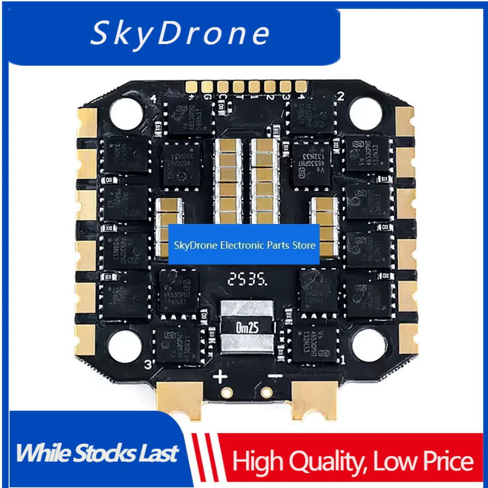 SkyDElAXISFLYING Argus 32Bit BLHeli_32 ECO 60A 4-in-1 ESC 4-6S 30.5X30.5mm For RC FPV Freestyle