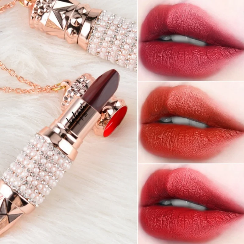 Kakaxi Queen's Scepter Trójkolorowa Pomadka 1 Pomadka Trzy Kolory Matowa Długotrwała Nawilżająca Pomadka do Ust