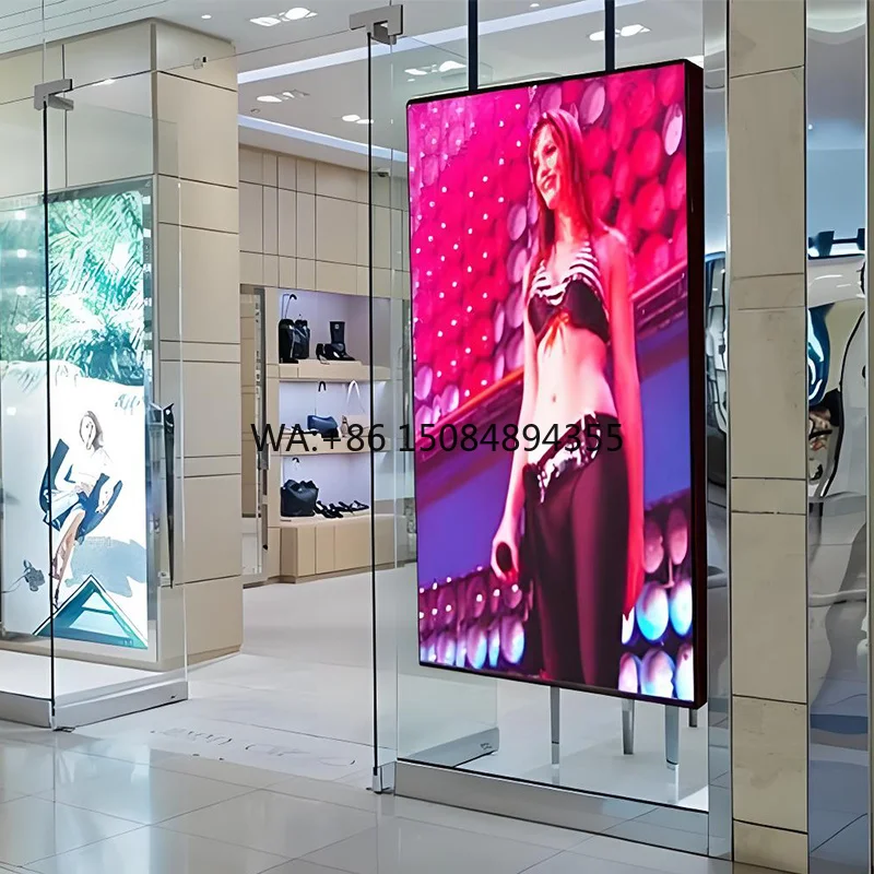 

Indoor SMD P4.0 P3.0 P2.5 P2.0 P1.53 P1.86 LED Sign Self-Service Business Billboard Advertising Programmable LED Message Display