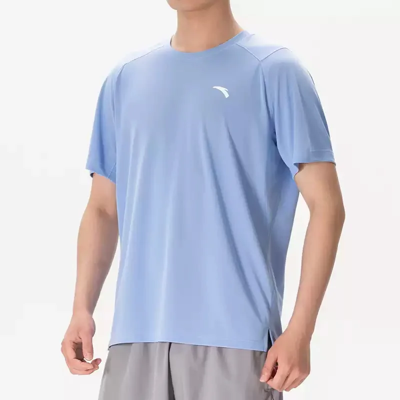 Anta Men's Sportswear Summer Model Breathable Short-Sleeved T-Shirt for Fitness Training and Leisure Wear 452520201-6