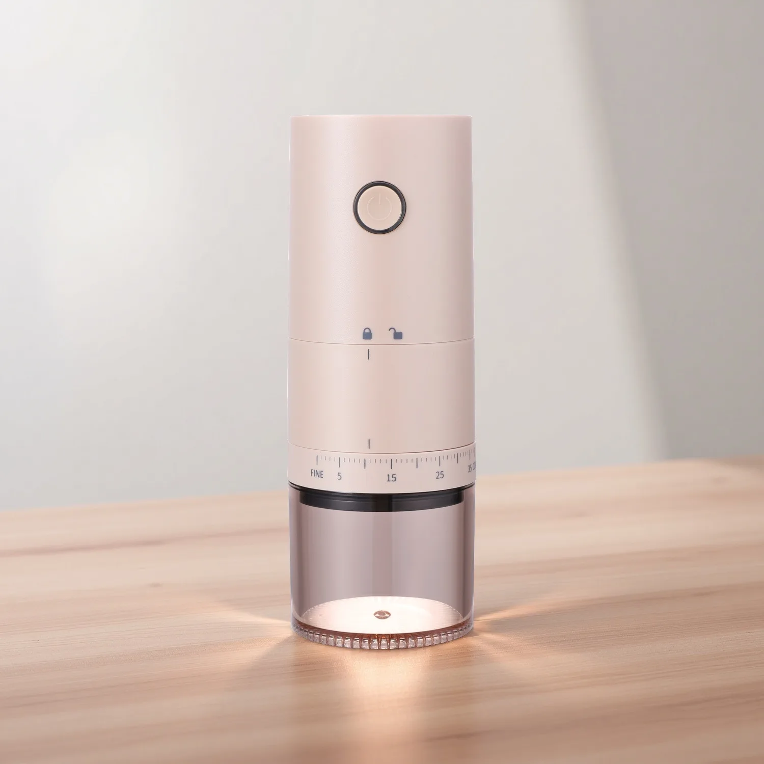 مطحنة القهوة الكهربائية نوع C USB تهمة المحمولة آلة طحن أوتوماتيكية لحبوب البن مطحنة طحن أوتوماتيكية بالكامل