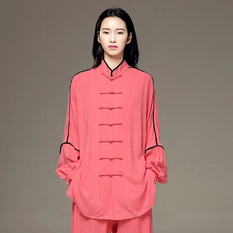 Unisex Martial Arts Tai Chi Suit for All Seasons, Training, Performance & Competition Uniform