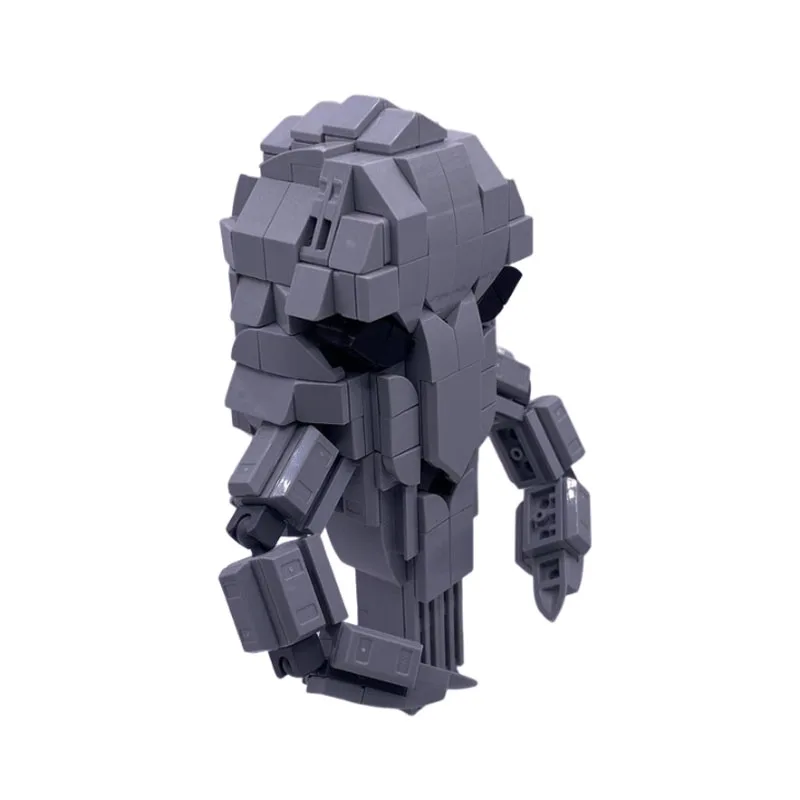 248pcs MOC Star Battle Ultimate Collector Series UCS Mandalorian Mythosaur Skull Model Building Blocks Christmas Gift DIY 3D