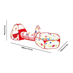 Innen- und Klappen im Freien Ocean Ball Pool-Poolzelt, Spielzeughaus, großer Raum, 3-EM-1 Hauptverkaufsstände - №3