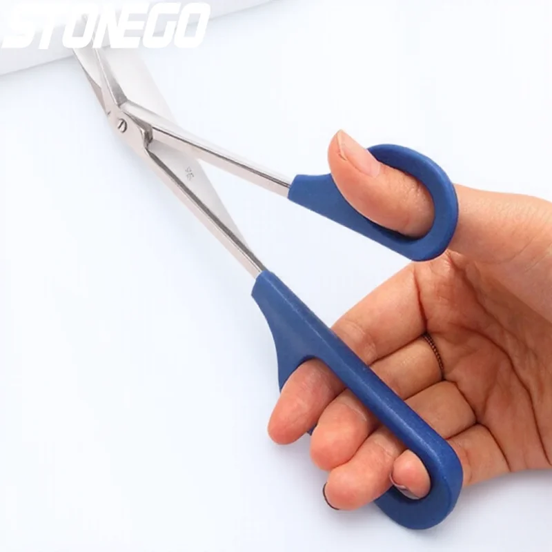

Кусачки для ногтей из нержавеющей стали с длинной ручкой, эргономичные ножницы для педикюра, кусачки для ногтей, удобная ручка