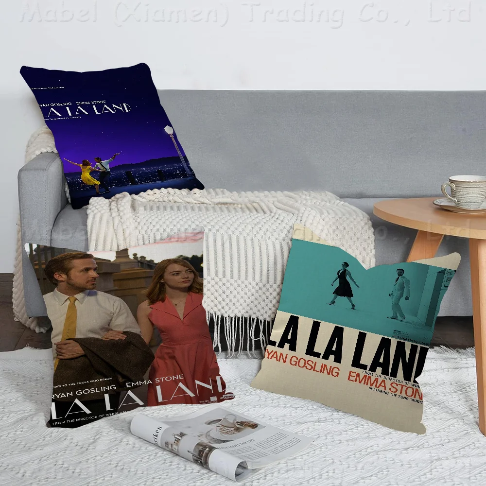 La La Land Pillow Gifts Home Office Furnishings Bedroom Sofa Car Cushion Cover Case 45x45cm