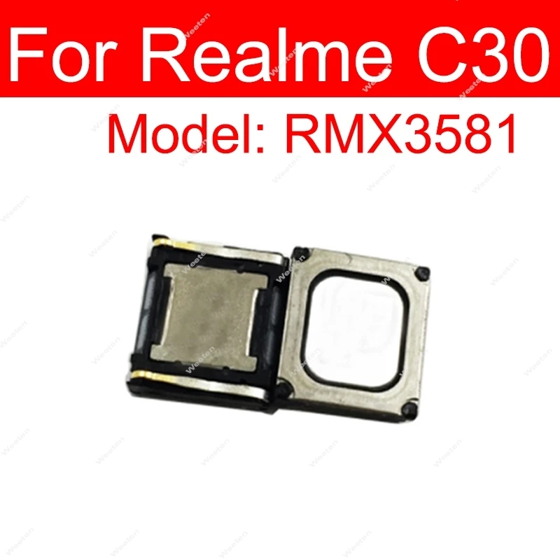 Earpiece Speaker For Realme C30 C30S C31 C35 C51 C53 C55 4G 5G Earphone Speaker Sound Recevier Flex Cable Parts