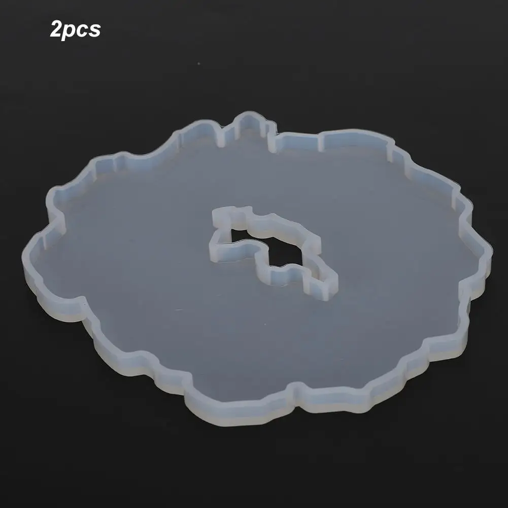 DIY Silicone Coaster Mold - Decorative Craft Making Tray Base Mould Type 3