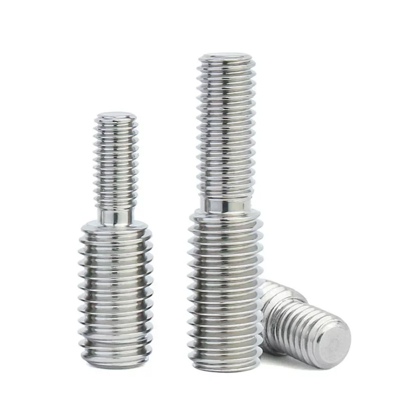 1~2PCS 304 Stainless Steel Double-end Reducing Bolts M3 M4 M5 M6 M8 M10 M12 M14 M16 Conversion Screw Camera Adapter
