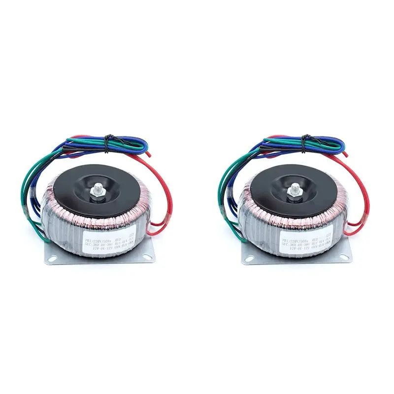 

【GIFT】2X 300 Watt Circular Transformer Power Supply Front And Rear Stage Power Amplifier Transformer 220V