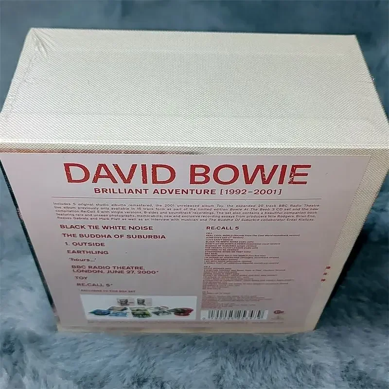 유명 영국 록 가수 1992-2001 11CD 박스 유럽 및 미국 클래식 노스탤직 록 CD 박스 세트 CD 음악 앨범