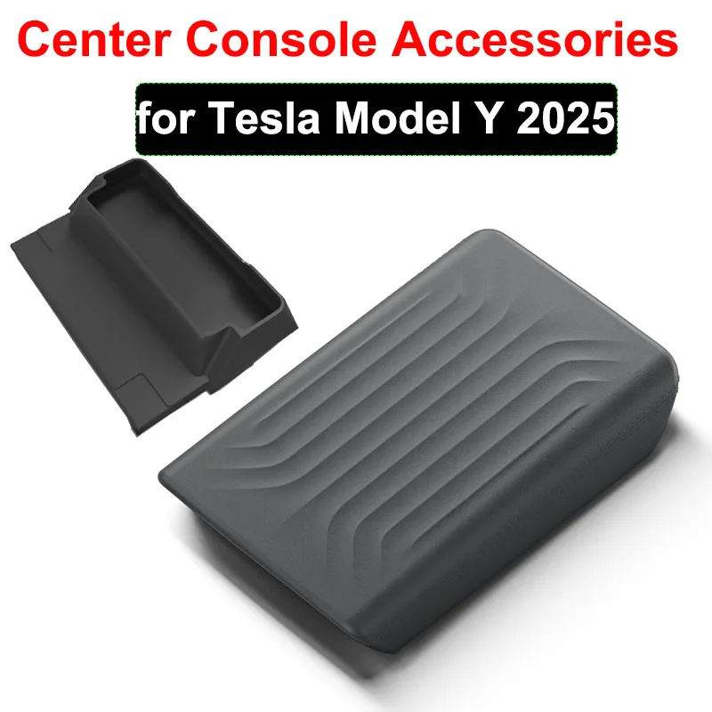 

Для новой Tesla Model Y Juniper 2024, аксессуары, подлокотник, крышка, защита от царапин, центральная консоль, лоток для хранения очков
