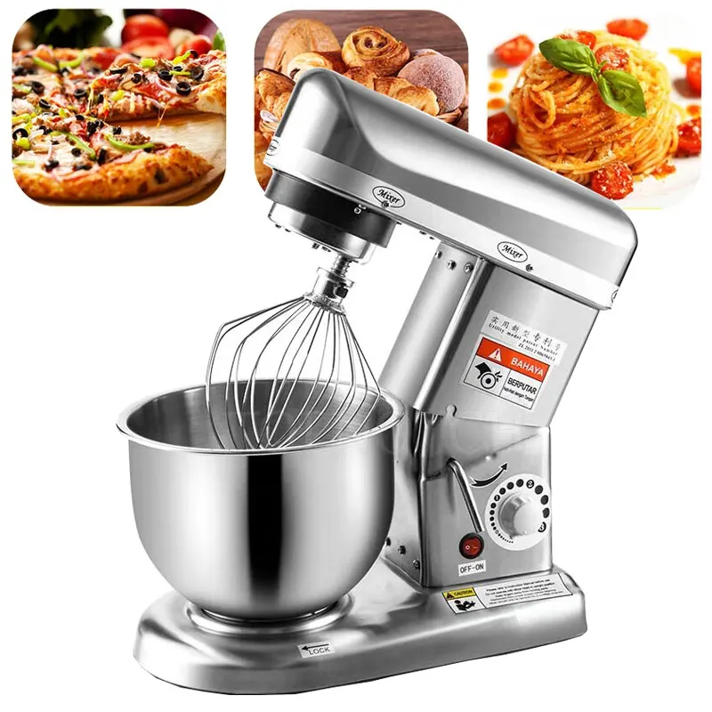 

High Speed Flour Powder Dough Kneading Spiral Egg Mixing Mixer Machine Cooking Equipment